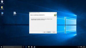 Screenshot for VMware Workstation 12 pro installation begin confirmation dialog box on windows 10.