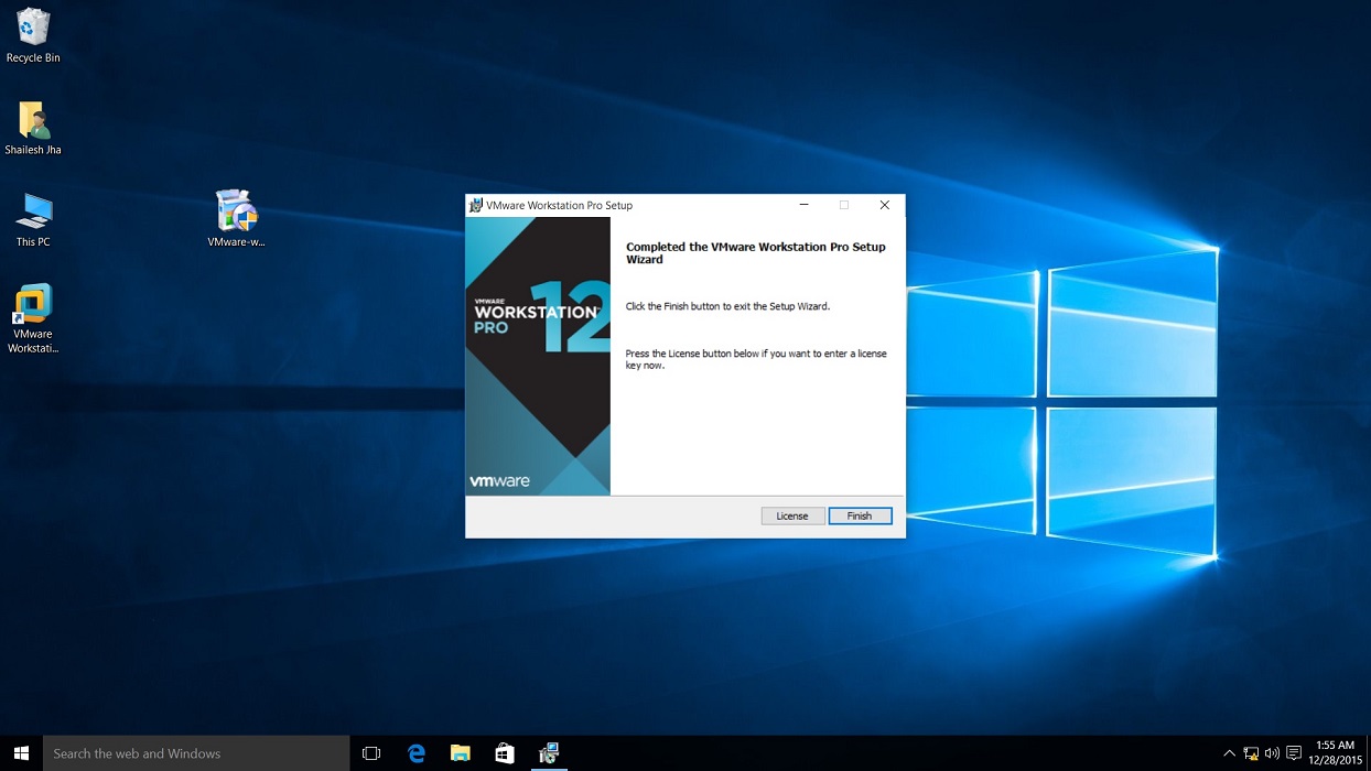 vmware workstation windows 10 download