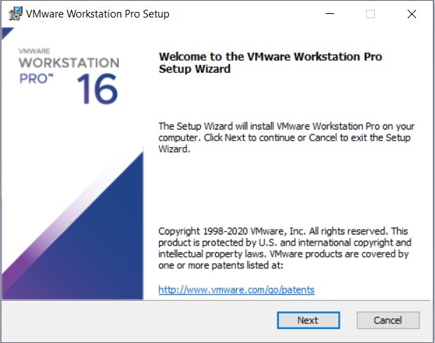 VMware Workstation 16 Installation – Setup Wizard
