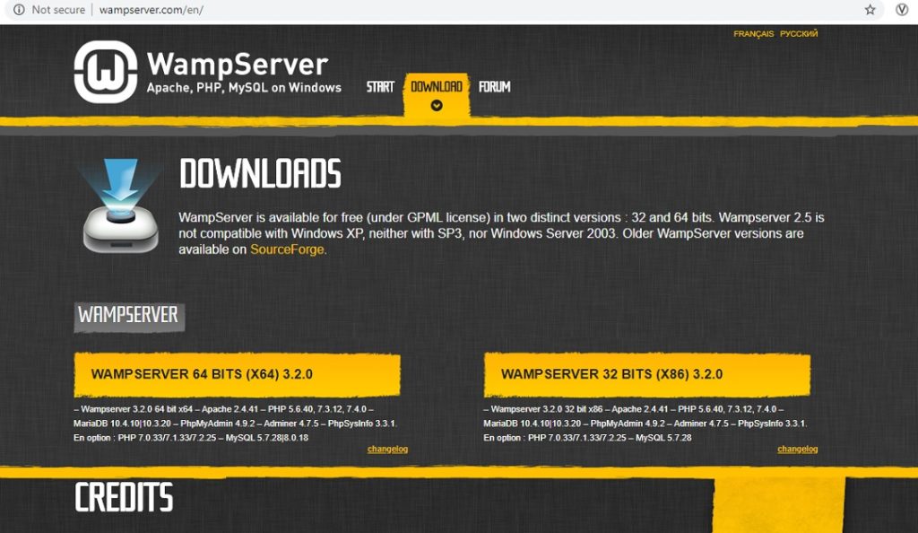 wamp server download for mac