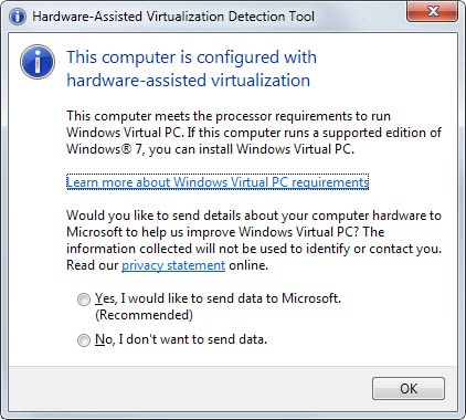 How To Find Out If Intel Vt X Or Amd V Virtualization Technology Is Supported In Windows 10 Windows 8 Windows Vista Or Windows 7 Machine