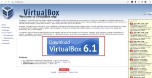VirtualBox Web Page