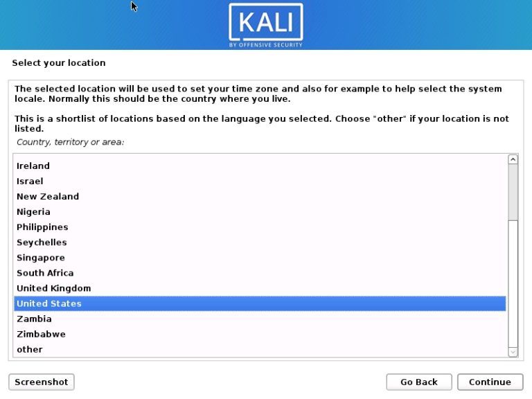 installing kali linux in vmware workstation player 15