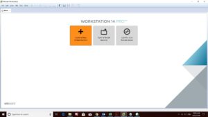VMware workstation home create a new virtual machine screenshot