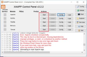 xampp control panel linux