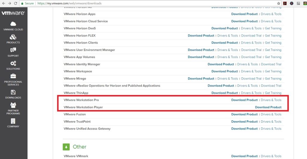 vmware enhanced keyboard driver download