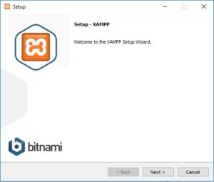XAMPP installation on Windows – Setup Wizard