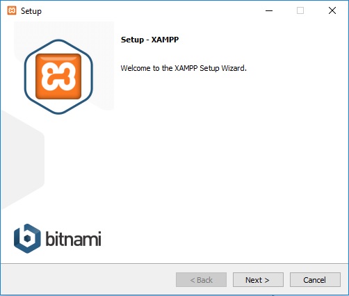 XAMPP installation on Windows – Setup Wizard