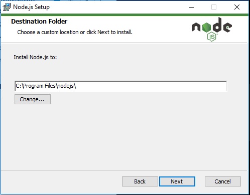 install nodejs windows