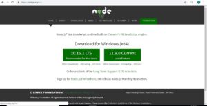 Home page - NodeJS Official Website