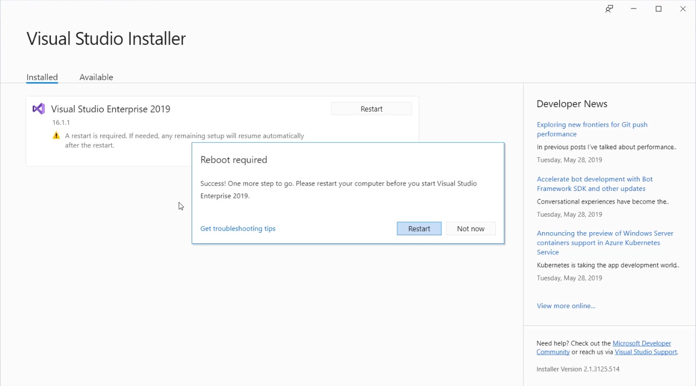 advanced installer for visual studio