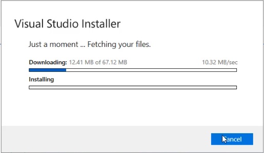 Как открыть visual studio installer