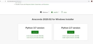 Anaconda - Official Download Page - Individual Edition