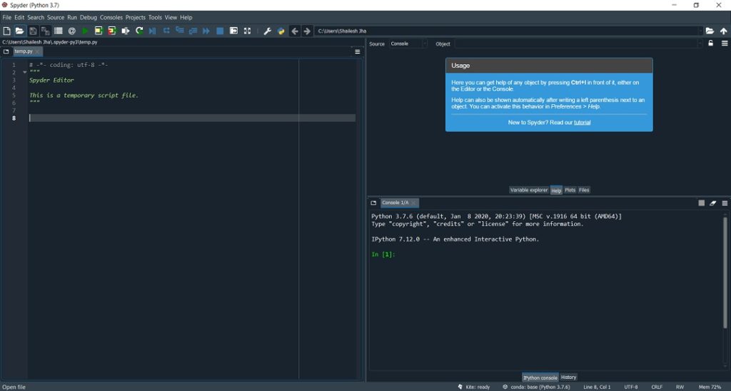 Как установить spyder ide