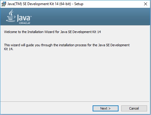 Java 14 Installation – Setup Wizard